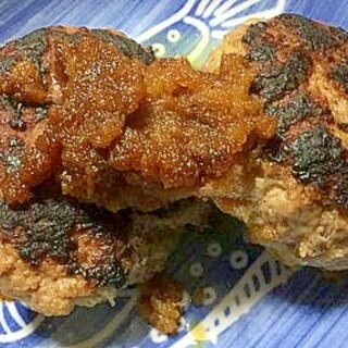 和風大根おろしソースで簡単煮込みハンバーグ